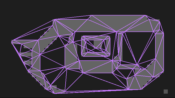 Triangulated polygon